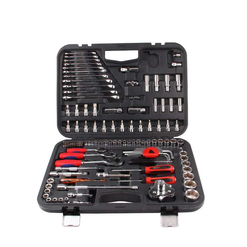 Jetech Jieke Tools 121-Piece Auto Repair Tool Set Household SK-121N New Complete Steel Model